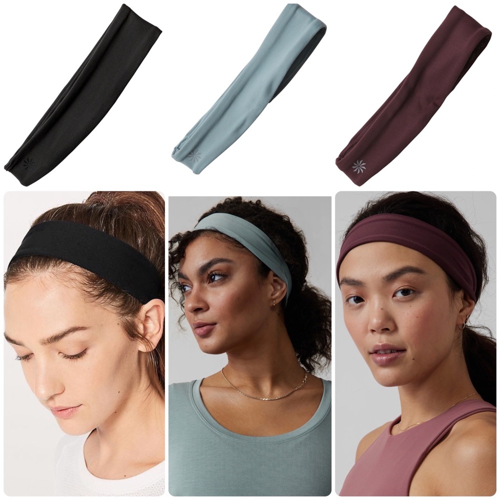 (3) Athleta: Vital Headband in Powervita - Picture 5 of 8